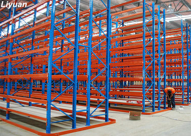 200-1000 Kgs Very Narrow Aisle Racking Cold Rolled Steel Q235 Robot Welding