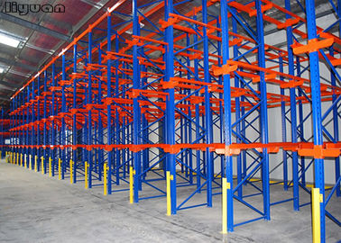 Color Optional Heavy Duty Drive In And Drive Through Racking Cold Room Storage