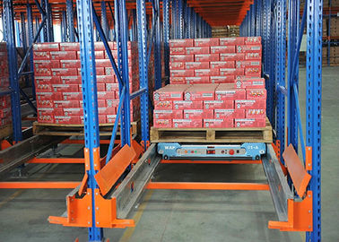 Flexible Material Racking System , Radio Shuttle Warehouse Racking System