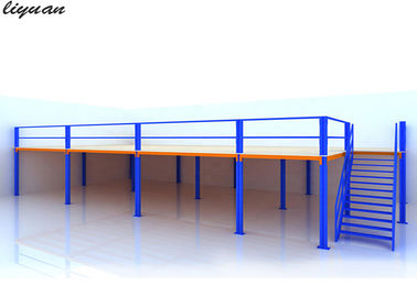 Anti - Rust Industrial Mezzanine Floor Capacity 1000-5000kgs Depth 1350mm