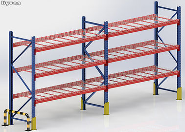 Steel Heavy Duty Storage Wire Pallet Rack 100-5000kgs Load Capacity Powder Coated