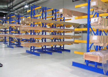 Adjustable Layers Structural Cantilever Rack Cold Rolled Steel For Pipe Storage