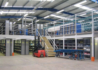 Multi Layers Shelves Mezzanine Racking System Steel Platform Flooring Customized