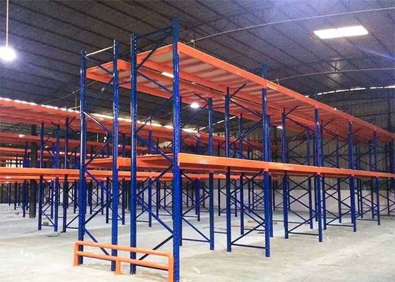500kgs/layer Q235 Warehouse Shelves Pallet Racks 2.5mm Thickness