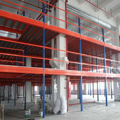 ISO Q235B Storage Mezzanine Platforms For Warehouse Space Enlargement