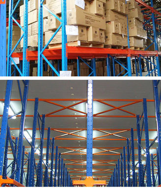 Acerack Heavy Dury Shelving Pallet Racking , Warehouse Rack Shelving Units