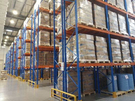 Warehouse Heavy Duty Pallet Rack Simple Structure Customized