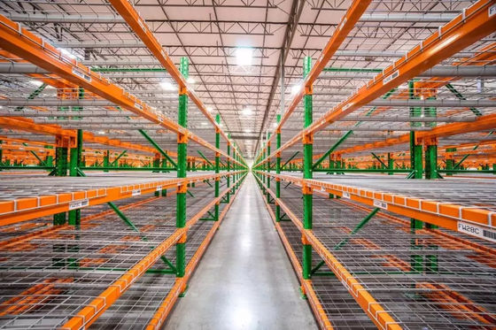 Warehouse Heavy Duty Pallet Rack Simple Structure Customized