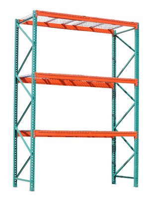 Adjustable Teardrop Pallet Rack Beams Steel Warehouse Shelves Corrosion Protection