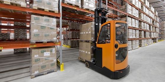 Dexion Style Warehouse Shelving Heavy Duty Racking Shelves Customized