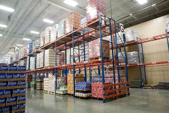 Dexion Style Warehouse Shelving Heavy Duty Racking Shelves Customized