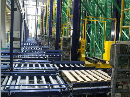 Safety Automatic Storage And Retrieval System ASRS Warehouse Racking System