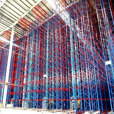 Safety Automatic Storage And Retrieval System ASRS Warehouse Racking System