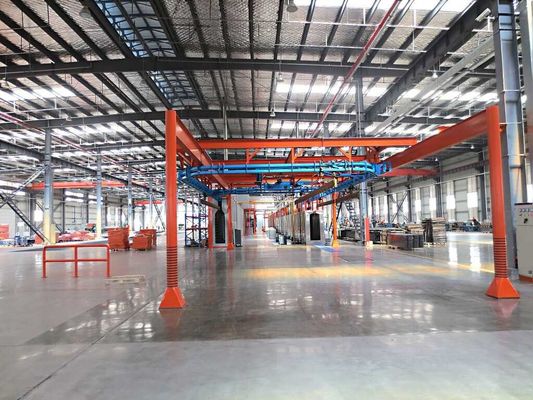 OEM Storage Fully Automated Warehouse System ASRS Yellow Blue Color