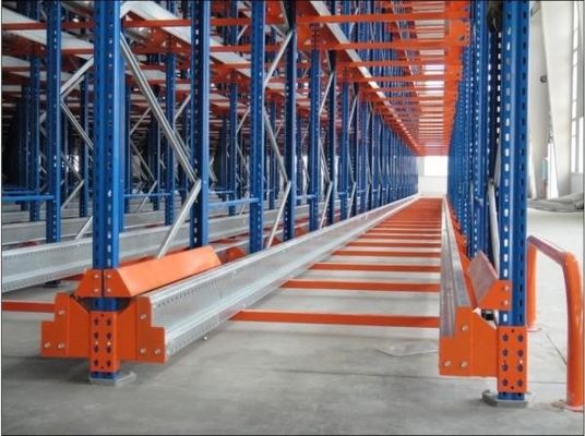 Warehouse Heavy Duty Drive In Pallet Racking System Powder Coating / Galvanized
