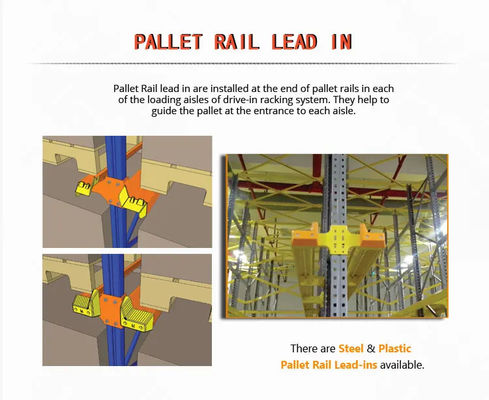 Customized Steel Drive Thru Pallet Racking For Warehouse Rack
