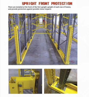 AR-DI05 Heavy Duty Drive In Racks Warehouse High Density Pallet Racking System