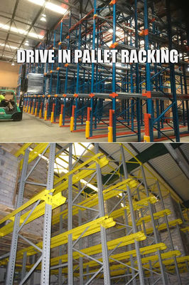 AR-DI05 Heavy Duty Drive In Racks Warehouse High Density Pallet Racking System