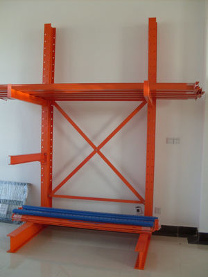 OEM Light Duty Cantilever Rack Shelf , Cantilever Storage Racking Manufacturer