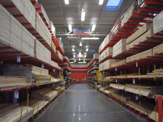 Double Sided Cantilever Rack Customized For Industrial Steel Storage Systems