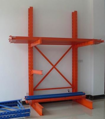 Double Sided Cantilever Rack Customized For Industrial Steel Storage Systems