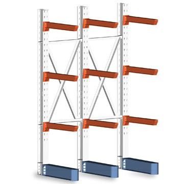 High Strength Steel Cantilever Storage Racks Industrial Cantilever Shelving OEM Available