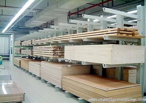 Double Sided Cantilever Storage Racks Customized For Steel Tube Storage