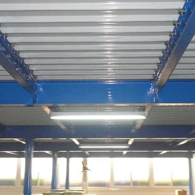 Custom Industrial Steel Mezzanine Floor Heavy Duty Warehouse Storage Rack System