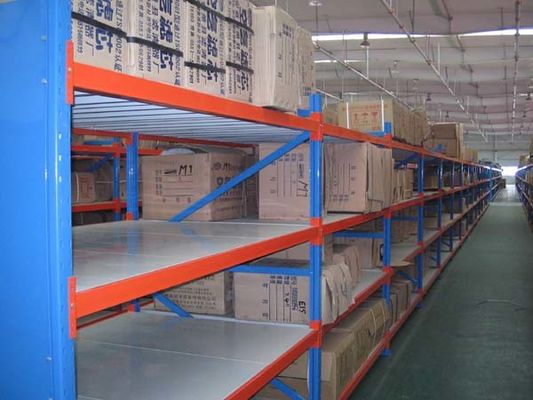 Lightweight Long Span Shelves Storage Warehouse Rack With Robust Design FEM Standard