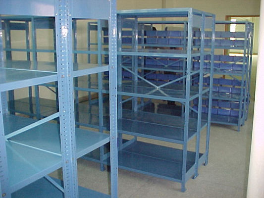 kitchen Light Duty Shelving Easy Install 5 Layers Angle Steel Display Shelves Organizer Rack