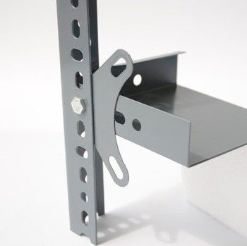 Adjustable Metal Light Duty Shelving Slotted Angle Iron Shelf