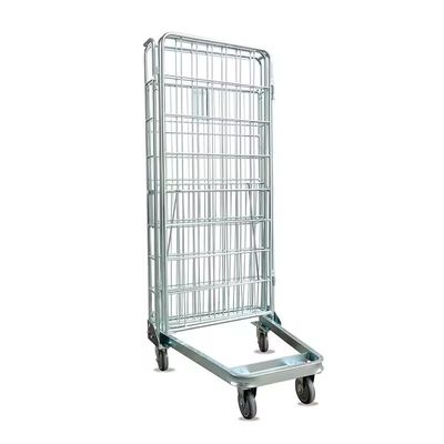 Metal Warehouse Storage Cage Nesting Security Roll Container Trolley Cage