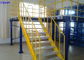 Stairs Mezzanine Floor Construction , Structural Steel Mezzanine Easy Reusable
