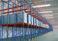 Steel Rolled Very Narrow Aisle Pallet Racking , VNA Pallet Racking Optional Color