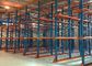 Forklift Drive In Pallet Racking Powder Coated 2-6 Adjustable Layers Easy Operation