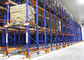 Forklift Drive In Racking System , Drive In Warehouse Racking Optional Dimension