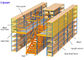 Powder Coated Mezzanine Racking System Multi - Level Steel Structure Shelves Racks