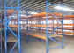 Multi - Tier Long Span Racking System Steel Storage Shelves Orange Coating