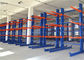Double Side Steel Structural Cantilever Racks For Pipes Lumber Sheet Shelves