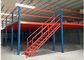 Engineered Industrial Steel Structure Mezzanine Floor Powder Coated For Warehouse