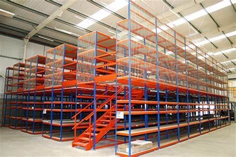 Compound Structural High Level Mezzanine Rack Warehouse Steel Platform
