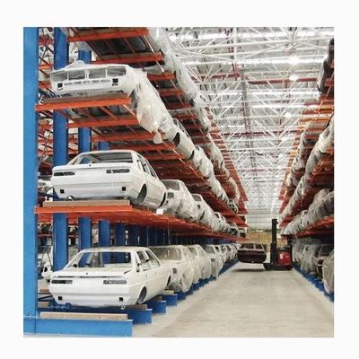 Powder Coating Cantilever Steel Rack Hot Dip Galvanised For Logistics Storage