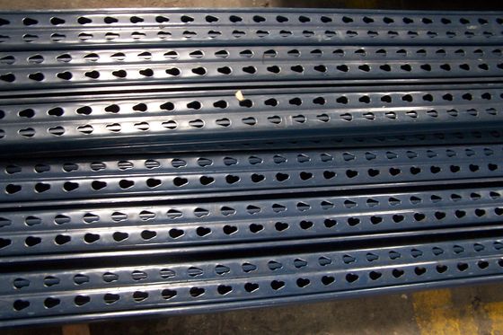 Custom Slotted Angle Steel Light Duty Shelving for Warehouse Storage