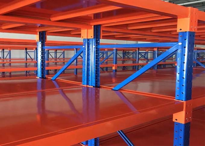 Long Run Garage Racking Cold Rolled Steel Long Span Racking System Garage Storage Shelving RAL ...