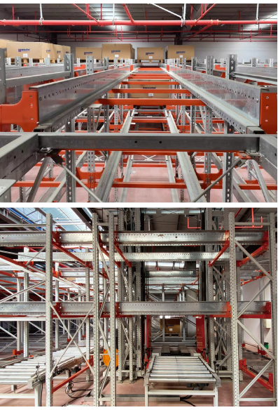 Asrs Rack Color Customized ASRS Racking System Steel ASRS Automated Storage Retrieval ...