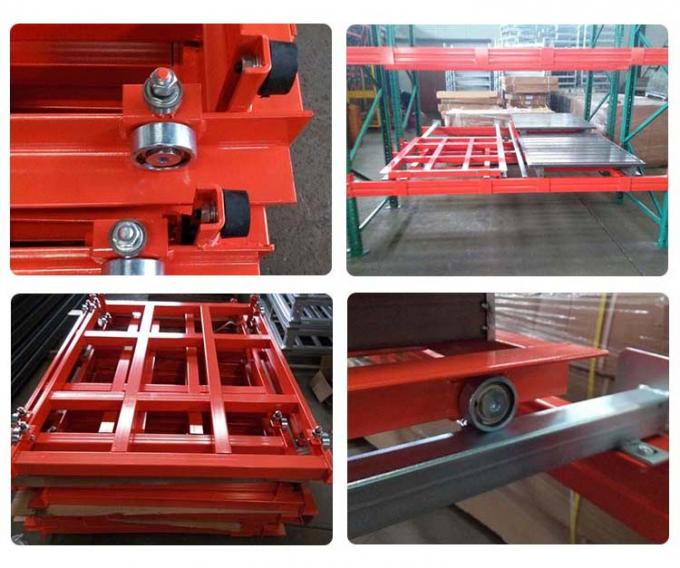 Aceracking Push Back Pallet Racking High Density Warehouse Storage Systems