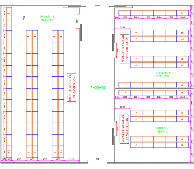 Industrial Pallet Racking Systems Warehouse Storage Rack Capacity 500kg-5000kg 1