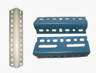 Slotted Angle Racks Metal Light Duty Shelving Powder Coated 2