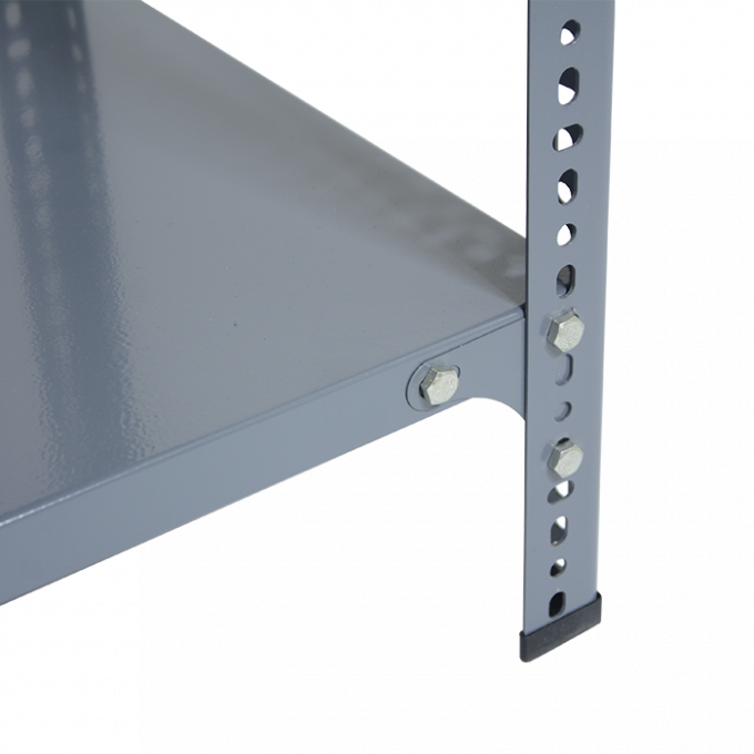 Slotted Angle Racks Metal Light Duty Shelving Powder Coated 4